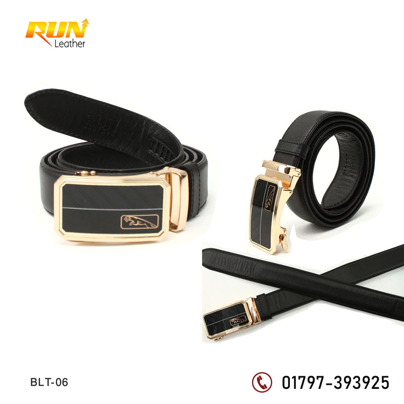 (2 in 1) 100% Genuine Leather   Men's Belt (Code BLT-06)