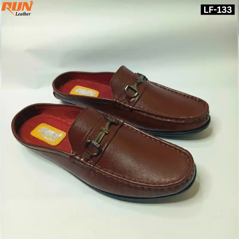 Man's Stylish Half Loafer High Quality Premium Leather Shoe LF-133