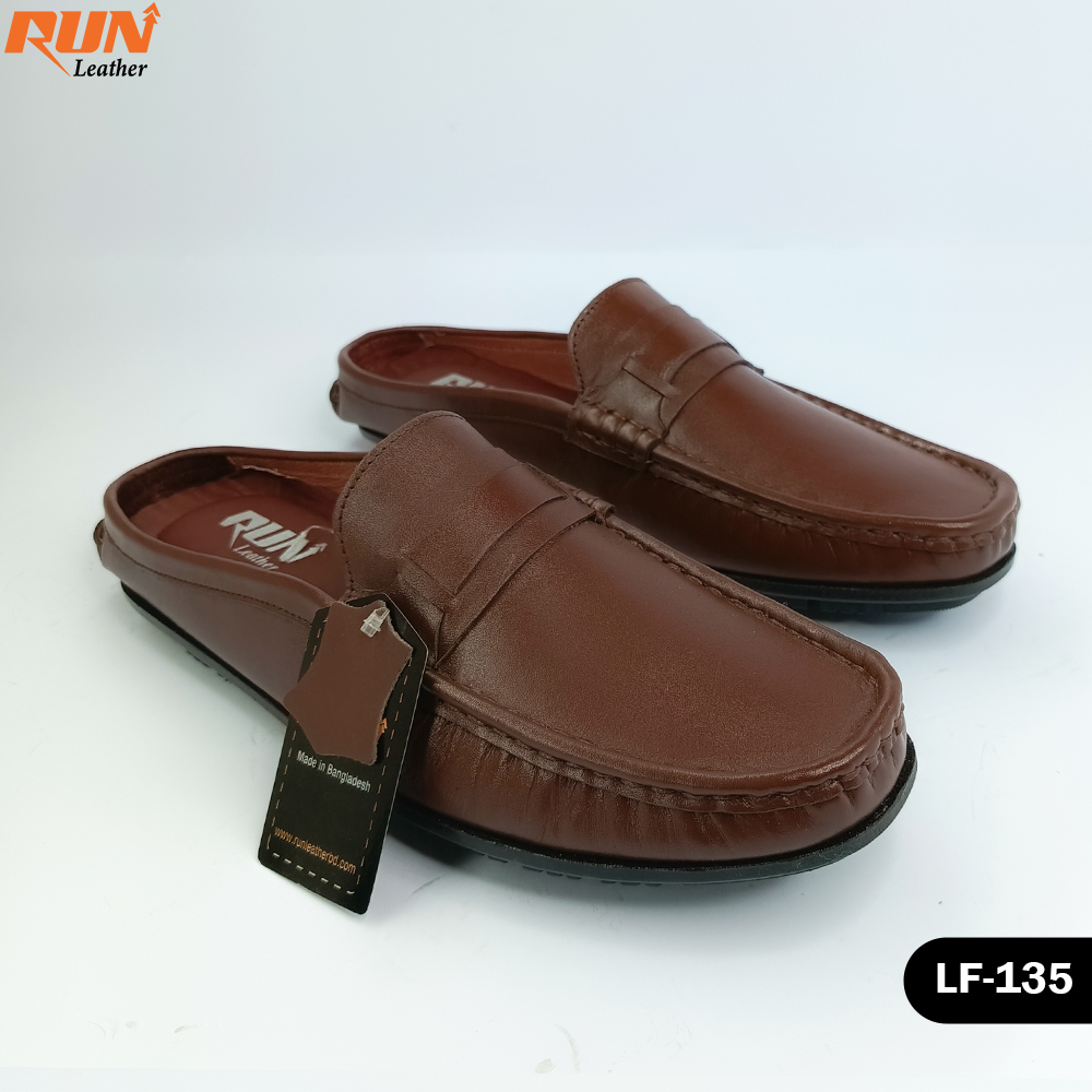 Man's Stylish Half Loafer High Quality Premium Leather Shoe LF-135