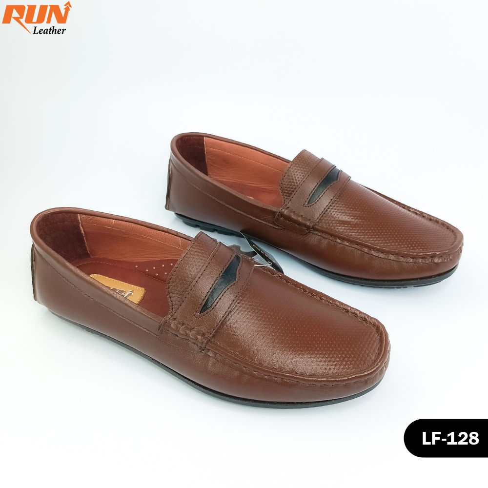 Man's Comfort Stylish Leather Loafer (LF-128)
