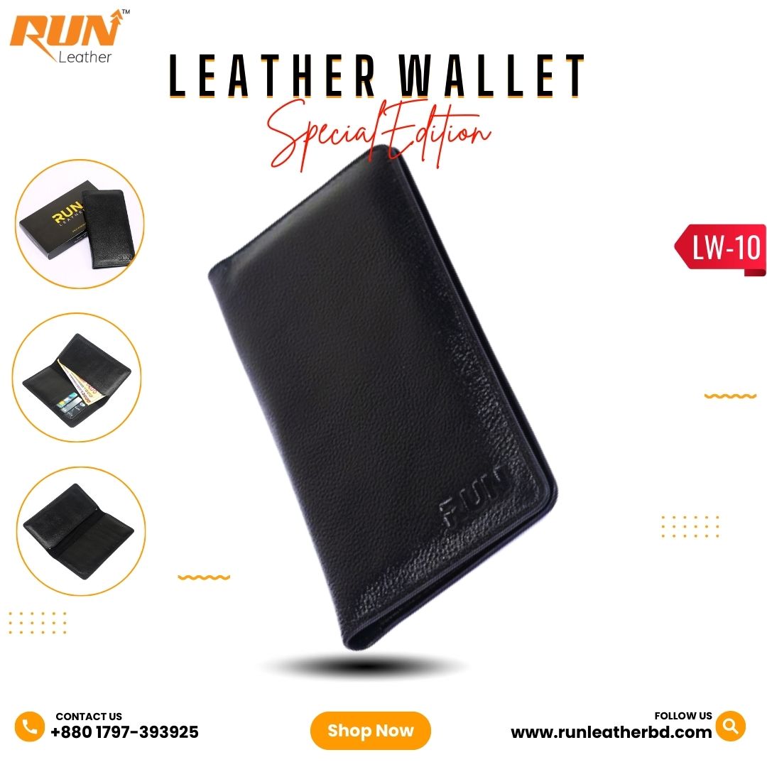 Premium Quality Original Leather Long Wallet (Code: LW-10)