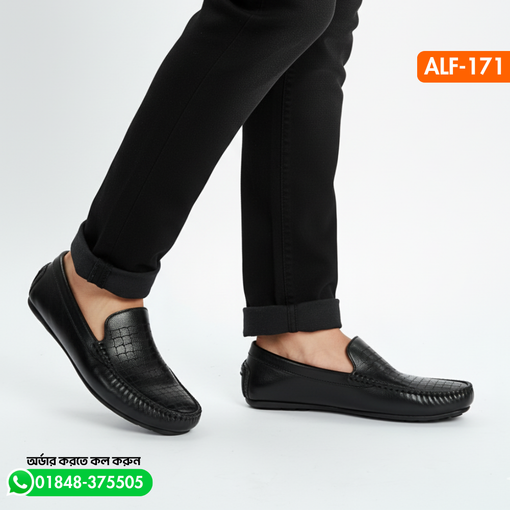 Man's Comfort Stylish Artificial Leather Loafer (ALF-171)